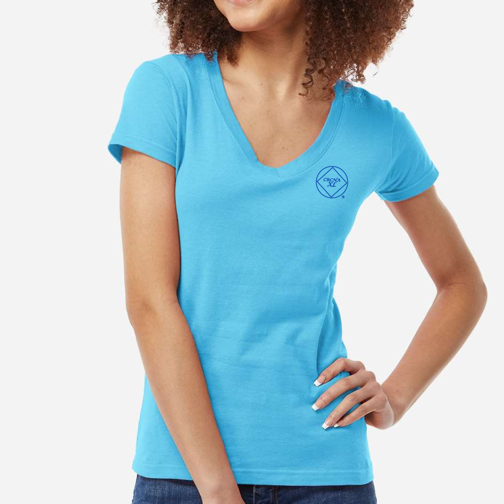 CRCNA 40 Women's V-Neck T-Shirt - Image 3