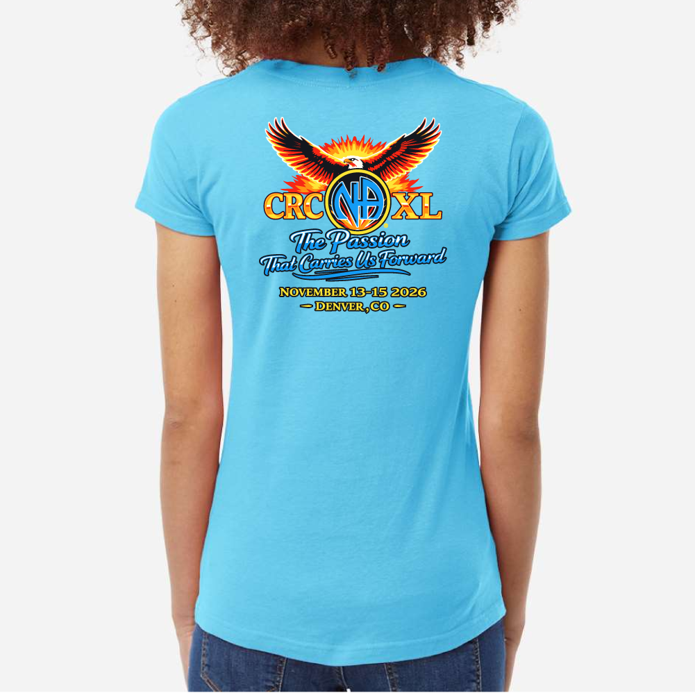 CRCNA 40 Women's V-Neck T-Shirt - Image 4