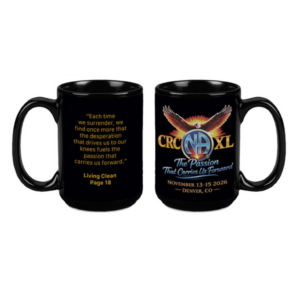 CRCNA 40 Ceramic Mug (15 oz) Black