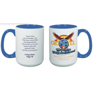 CRCNA 40 Ceramic Mug (15 oz) Light Blue