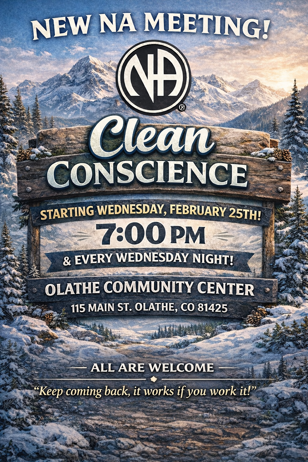Olathe NA Meeting info
